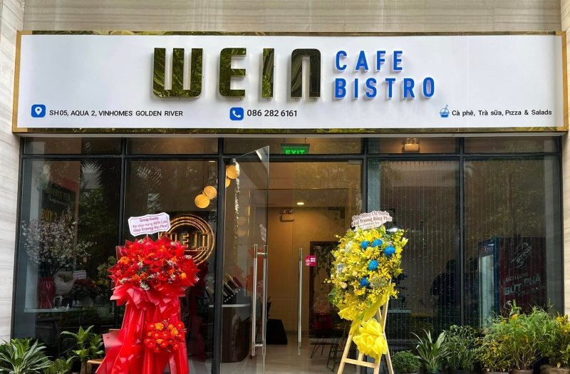 Khai trương cửa hàng WEIN BISTRO CAFE