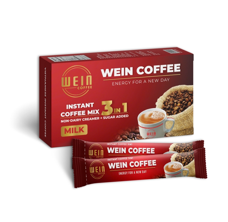 wein coffee 3 in 1   cafe sua 3 in 1   10 goi