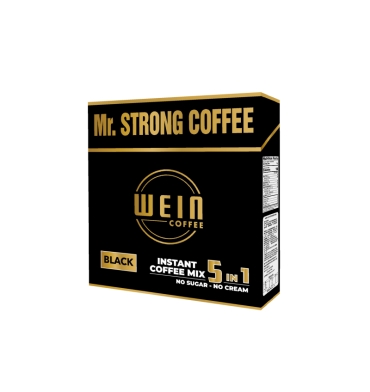 MR.STRONG COFFEE 5 IN 1 - ENERGY BOOSTER FOR MEN - CAFÉ  ĐEN 5 IN 1 - TĂNG CƯỜNG SỨC MẠNH CHO ĐÀN ÔNG