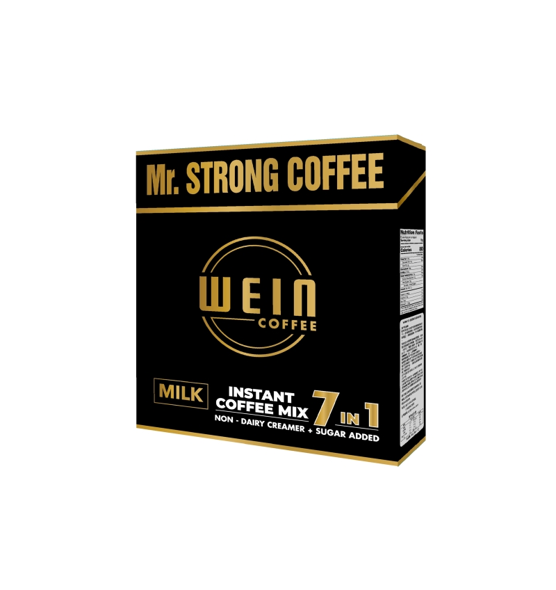 MR.STRONG COFFEE 7 IN 1 - ENERGY BOOSTER FOR MEN - CAFÉ SỮA 7 IN 1 - TĂNG CƯỜNG SỨC MẠNH CHO ĐÀN ÔNG