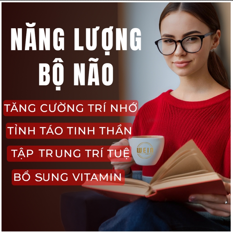 DR. BRAIN COFFEE 8 IN 1 - BOOST BRAIN POWER - MILK COFFEE 8 IN 1 - TĂNG CƯỜNG NĂNG LƯỢNG TRÍ NÃO